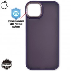 Capa iPhone 11 - Clear Case Fosca Dark Purple